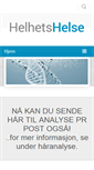 Mobile Screenshot of helhetshelse.no